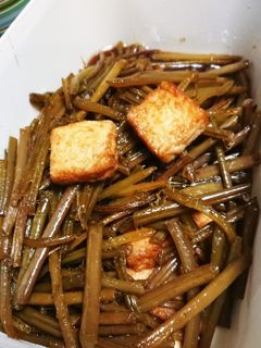 さつまいもの茎のきんぴら-レシピのメイン写真