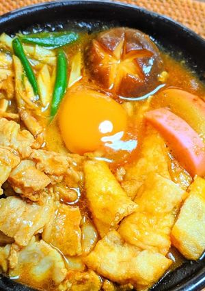 カレー煮込みうどん（新名古屋めし）-レシピのメイン写真