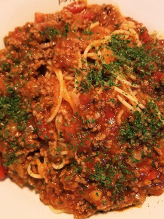 簡単濃厚ミートソースパスタ-レシピのメイン写真