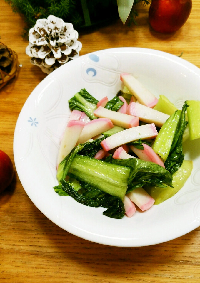 会食にも☆青梗菜とかまぼこの中華炒め-レシピのメイン写真