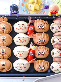 アンパンマンデコ餃子-レシピのメイン写真