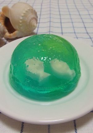 しゅわしゅわゼリー♪ブルーハワイ-レシピのメイン写真