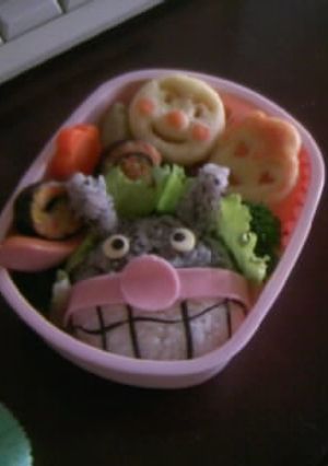 キャラ弁　バイキンマン-レシピのメイン写真