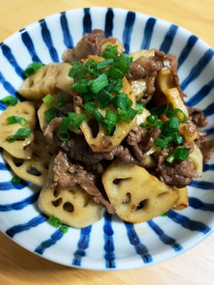 常備菜 牛肉レンコン-レシピのメイン写真