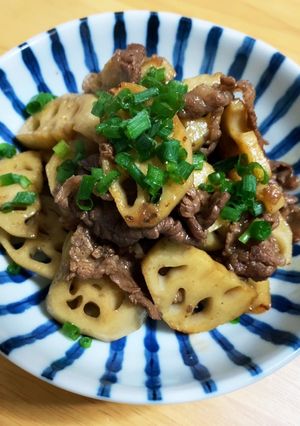 常備菜　牛肉レンコン-レシピのメイン写真