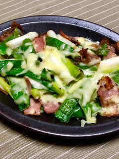 ねぎとベーコンのチーズ焼き★簡単-レシピのメイン写真