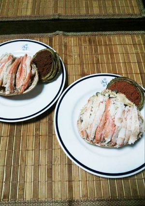 せいこ蟹の甲羅盛り-レシピのメイン写真