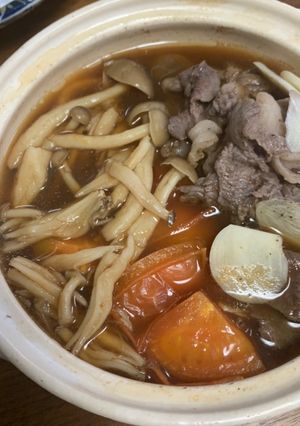 牛肉とトマトの中華風小鍋-レシピのメイン写真
