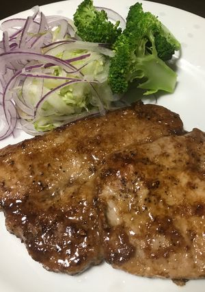 お手軽ポークジンジャー（お肉編）-レシピのメイン写真