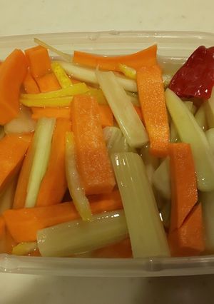 セロリと人参のピクルス-レシピのメイン写真