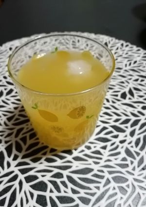 オレンジ炭酸水割りジュース-レシピのメイン写真