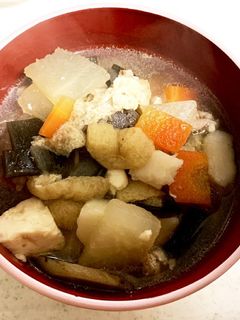 具沢山けんちん汁(覚え書き)-レシピのメイン写真