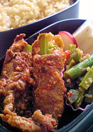 お弁当に♪アスパラとチーズの牛肉巻き-レシピのメイン写真