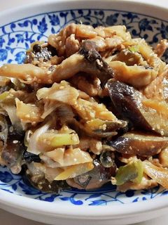 豚肉となすと長ネギの味噌炒め-レシピのメイン写真