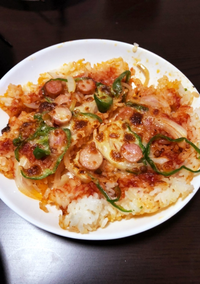 ご飯でピザ風-レシピのメイン写真
