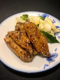 酒のつまみに鶏手羽中の港揚げ-レシピのメイン写真