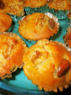 りんご・バナナ・ナッツのカップケーキ!-レシピのメイン写真