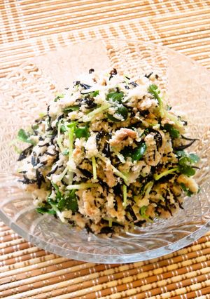 食物繊維たっぷり♪ツナと芽ひじき入りおからサラダ-レシピのメイン写真
