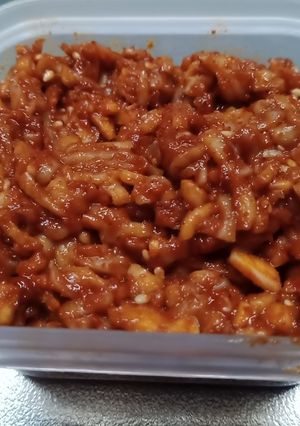 マグロのチャンジャ-レシピのメイン写真