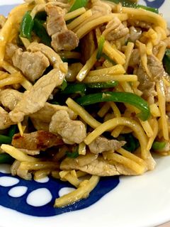 豚肉・ピーマン・たけのこ炒め☆ブタピー☆-レシピのメイン写真