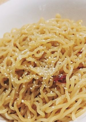 ペペロンチーノラーメン-レシピのメイン写真