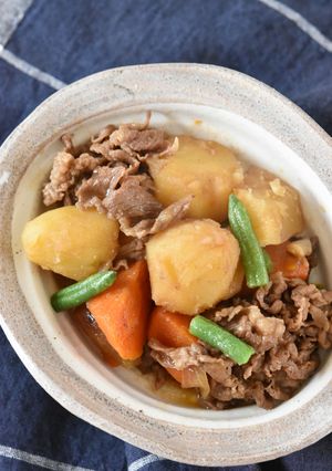 ほっこりおかず♪牛肉じゃが【作り置き】-レシピのメイン写真
