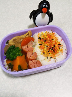 19/11/18 年少鶏煮物弁当-レシピのメイン写真