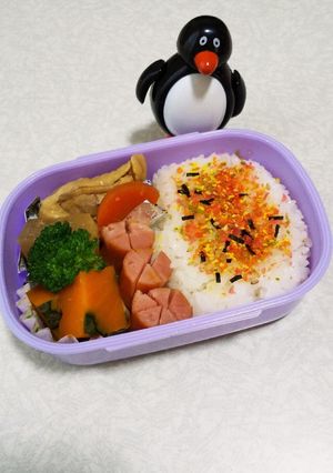 19/11/18 年少鶏煮物弁当-レシピのメイン写真