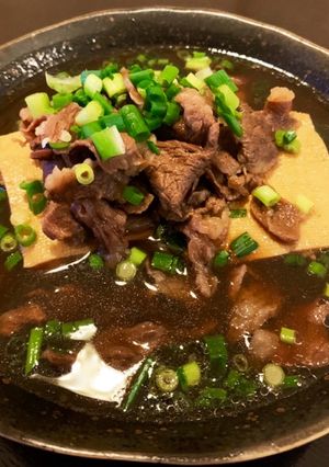 10分でできる居酒屋の簡単肉豆腐-レシピのメイン写真