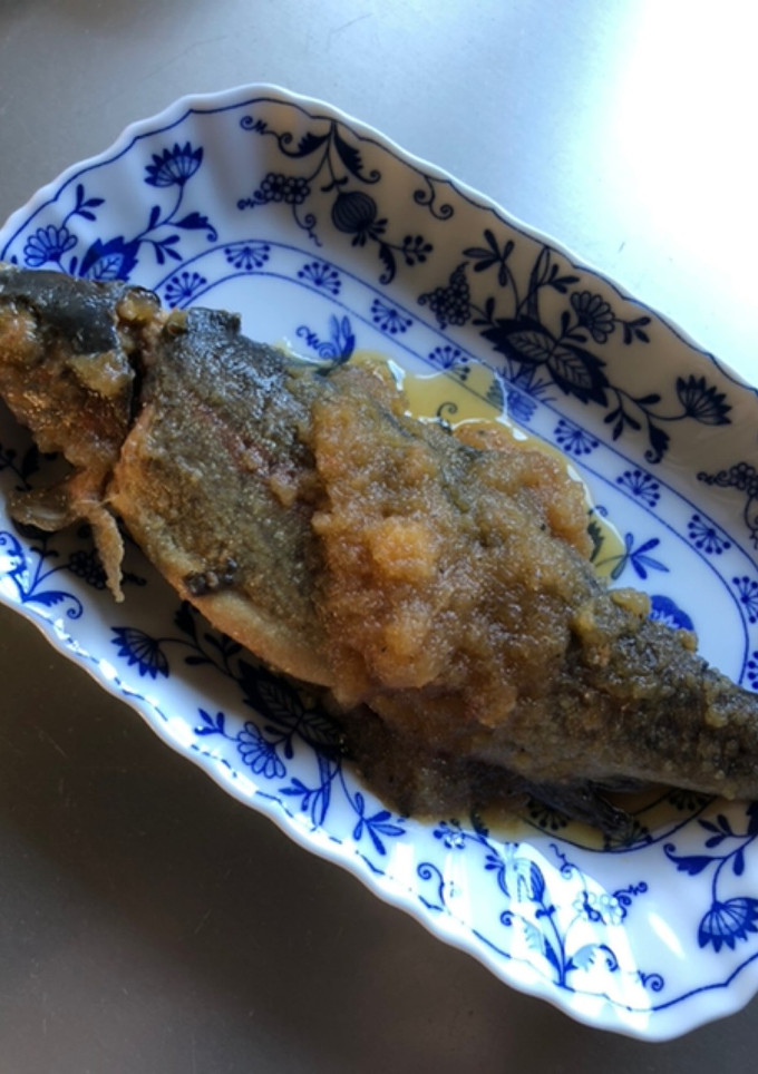 虹鱒（ニジマス）の甘露煮風みぞれ煮-レシピのメイン写真