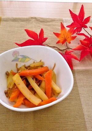 じゃがいもの金平(透析食)-レシピのメイン写真