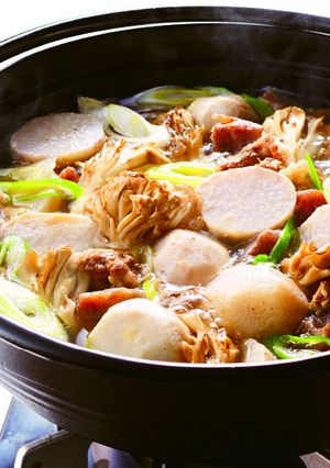 山形の芋煮（塩味）-レシピのメイン写真