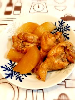 大根と手羽元のさっぱり煮-レシピのメイン写真
