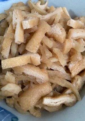 フライパンで簡単♡切り干し大根と油揚げの煮物-レシピのメイン写真