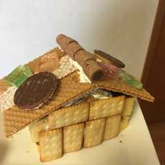 รูปของ こどもと作る！お菓子の家