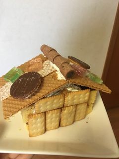 こどもと作る!お菓子の家-レシピのメイン写真