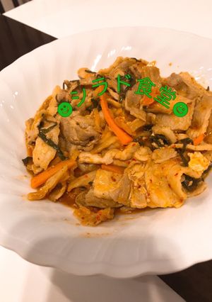 ご飯がススム！豚キムチ-レシピのメイン写真