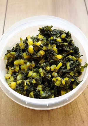 ごはんのおとも♪大根の葉味噌-レシピのメイン写真