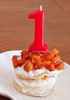 犬用ケーキ(パンケーキ)-レシピのメイン写真