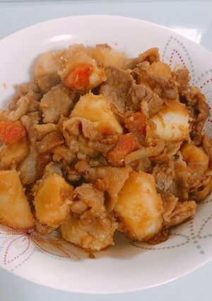 胃袋をつかむ♡簡単！こってり肉じゃが-レシピのメイン写真