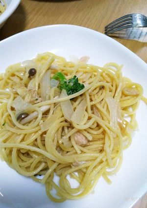 ツナパスタ☆味付けは塩と醤油のみ！-レシピのメイン写真