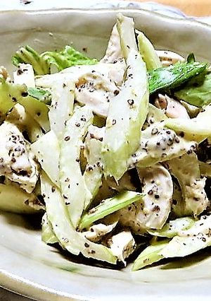 鶏むね肉の粒マスタード和え-レシピのメイン写真