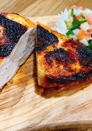 鶏胸肉の『スパイシーグリルチキン』-レシピのメイン写真