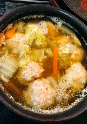 鶏団子スープ★簡単-レシピのメイン写真