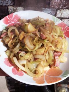 玉ねぎとベーコンエリンギの炒め物-レシピのメイン写真