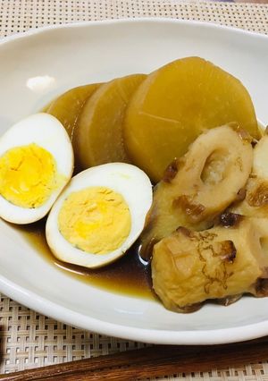大根とゆで卵のコンソメおでん-レシピのメイン写真