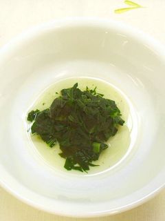 【離乳食後期】小松菜の煮浸し-レシピのメイン写真