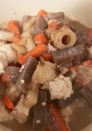 根菜and豆腐煮-レシピのメイン写真