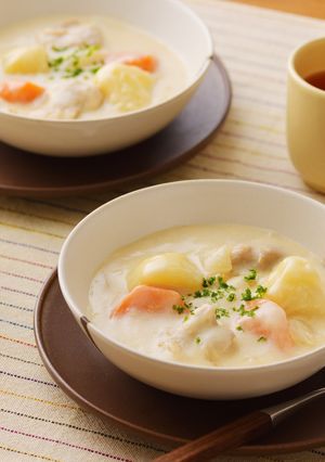 炊飯器で楽々♪クリームシチュー-レシピのメイン写真