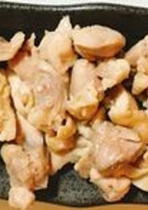 簡単！鶏もも肉の塩ダレおつまみ！-レシピのメイン写真
